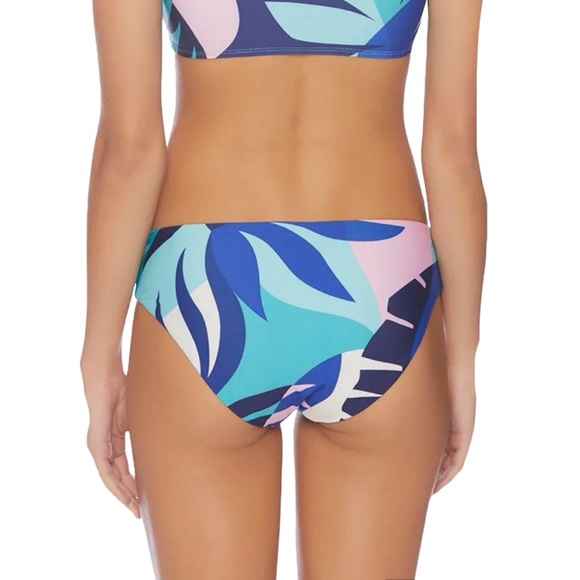 Splendid Lovina retro print hipster fit bikini bottoms, size large, NWT - Picture 11 of 11